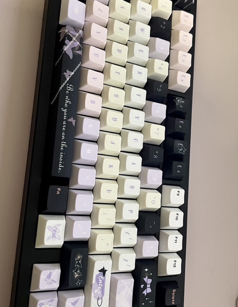 Butterfly lilac keyboard build reference