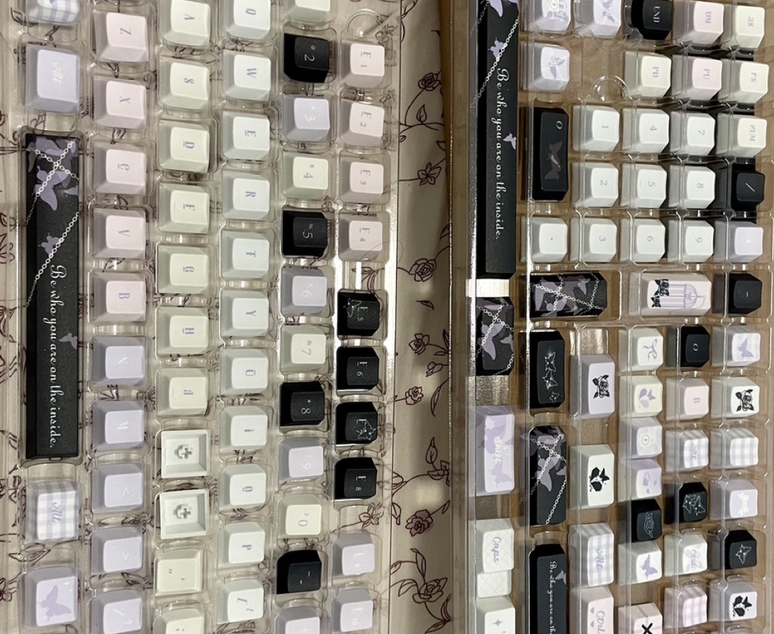 Butterfly keycap kit reference