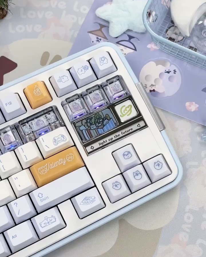 Soft desk setup keyboard reference